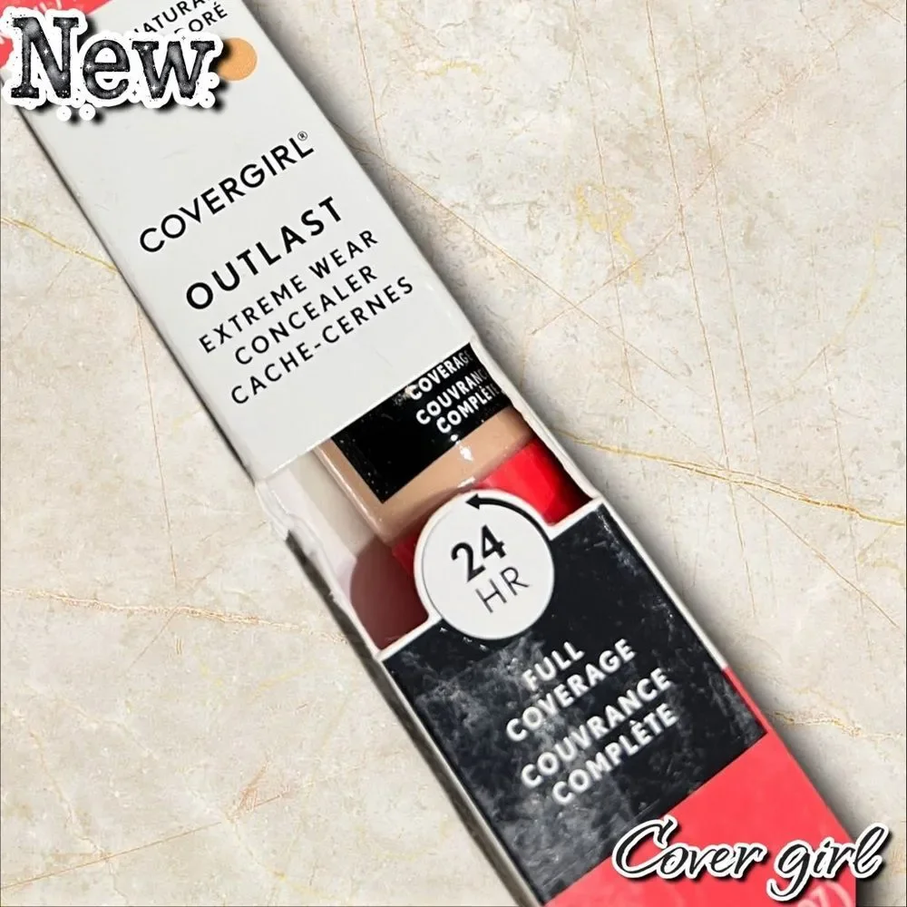 NEW CoverGirl Outlast Extreme Wear Concealer – Golden Natural 817 (0.30 fl oz)